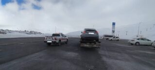 Jandarma Erciyes’te drift ihbarı üzerine harekete geçti: Sürücüye idari işlem