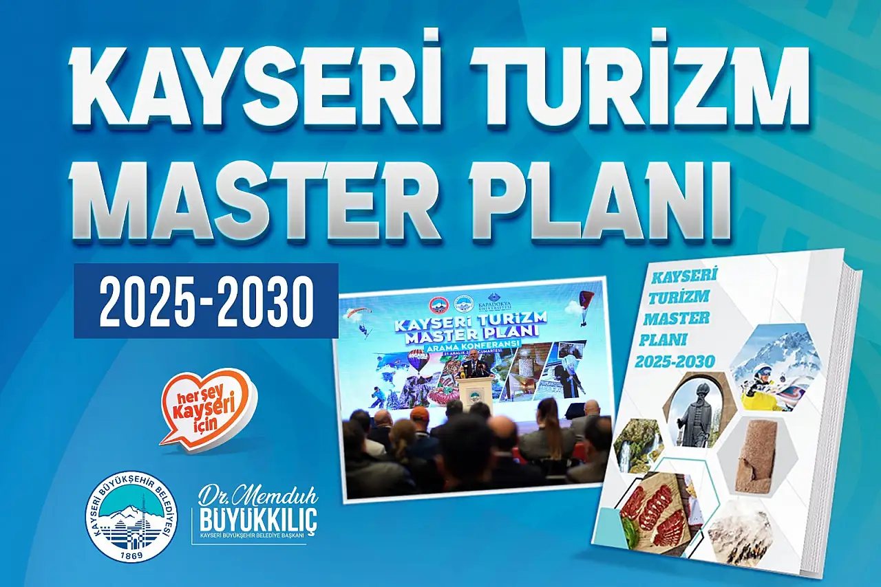 Kayseri Turizm Master Planı ‘2025-2030’ yayımlandı