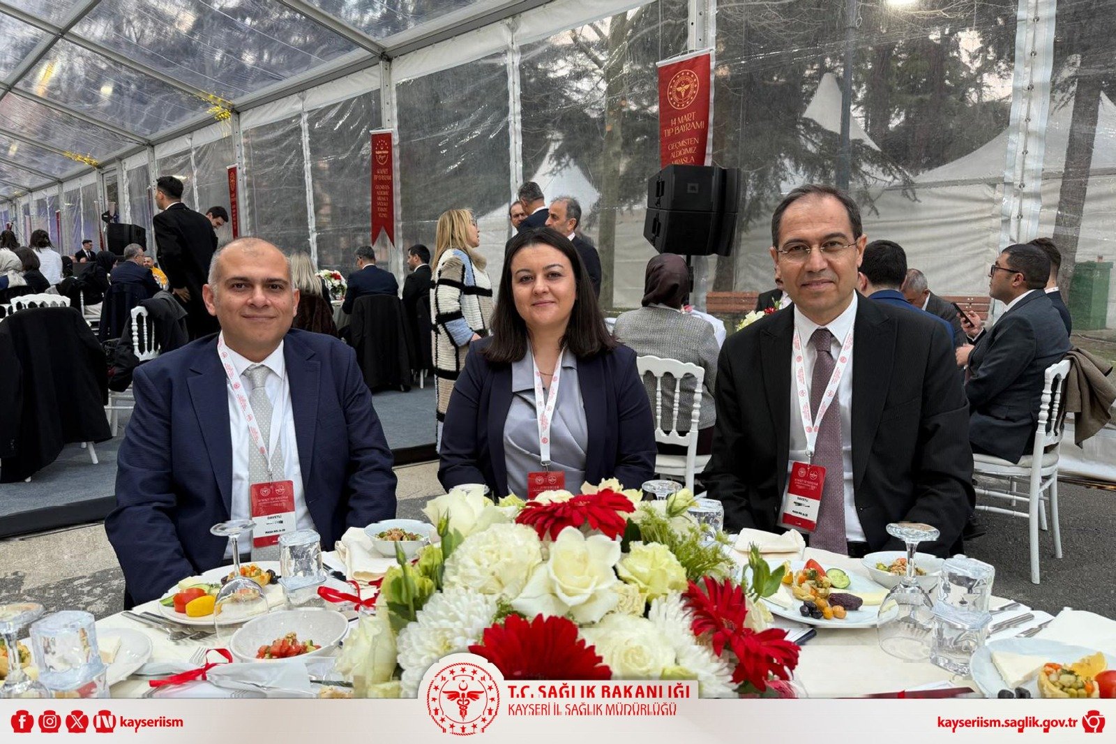 Kayseri’den 3 sağlıkçı İstanbul’da Tıp Bayramı Programı’nda