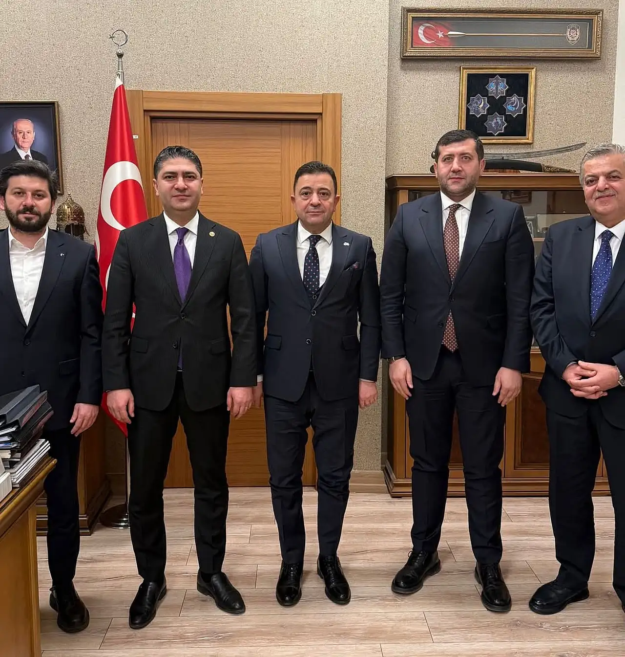 Kayseri OSB Başkanı Yalçın’dan MHP’li Özdemir ve Ersoy’a ziyaret