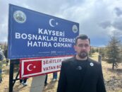 ‘Köklerimiz Bosna’dan, dallarımız Türkiye’den’ söylemiyle fidanlar toprakla buluşturuldu