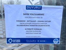 Danışment, Battalgazi ve Osmanlı otobüs hatlarının durakları değişti