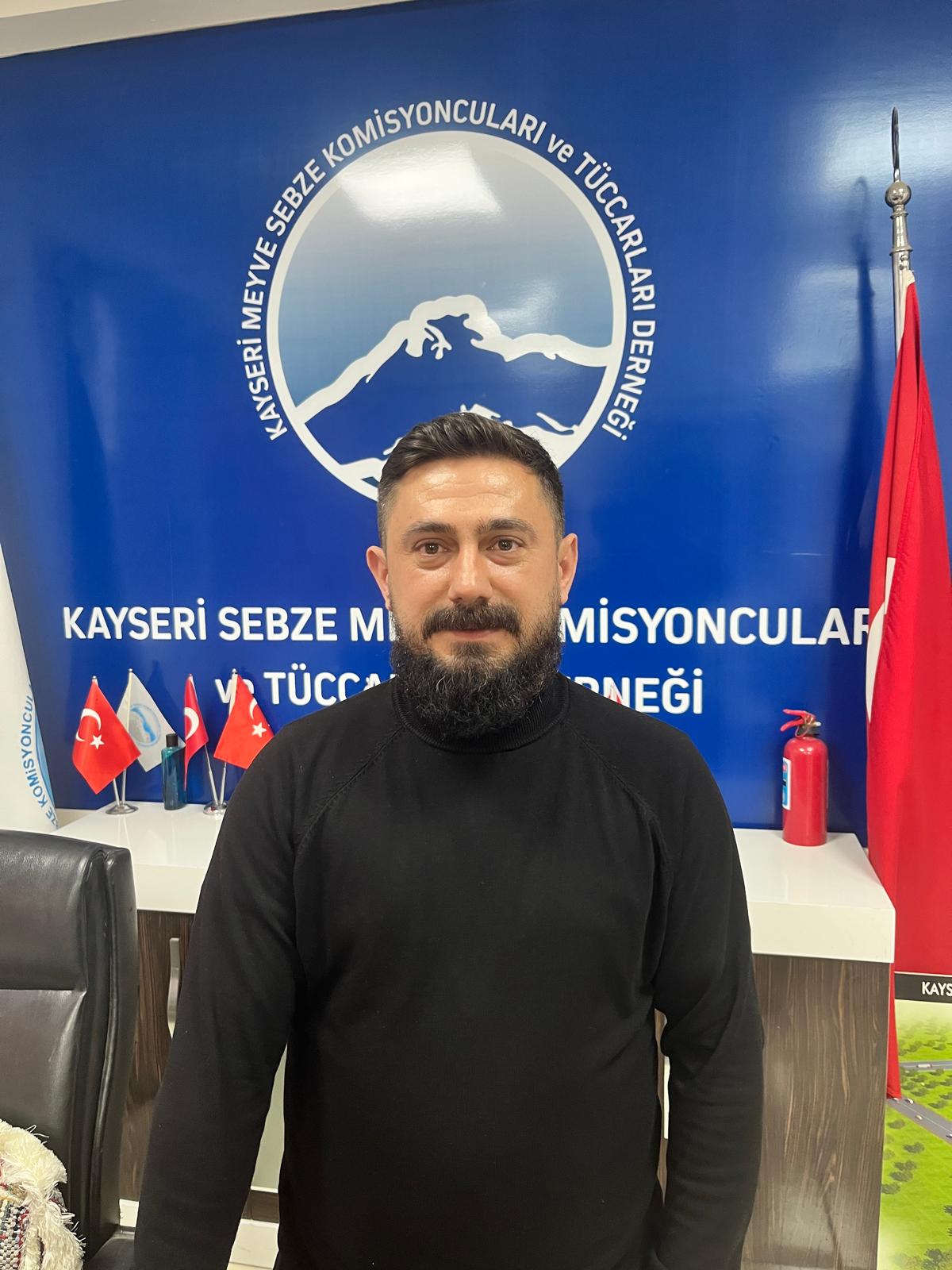 Kayseri Sebze Hali İdari İşler Müdürü Eken, “Zirai don Kayseri’de bir risk oluşturmuyor”