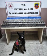 Kayseri’de 1008 paket bandrolsüz sigara ele geçirildi