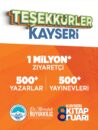 Kayseri Kitap Fuarı 1 milyona yakın kitapseveri ağırladı