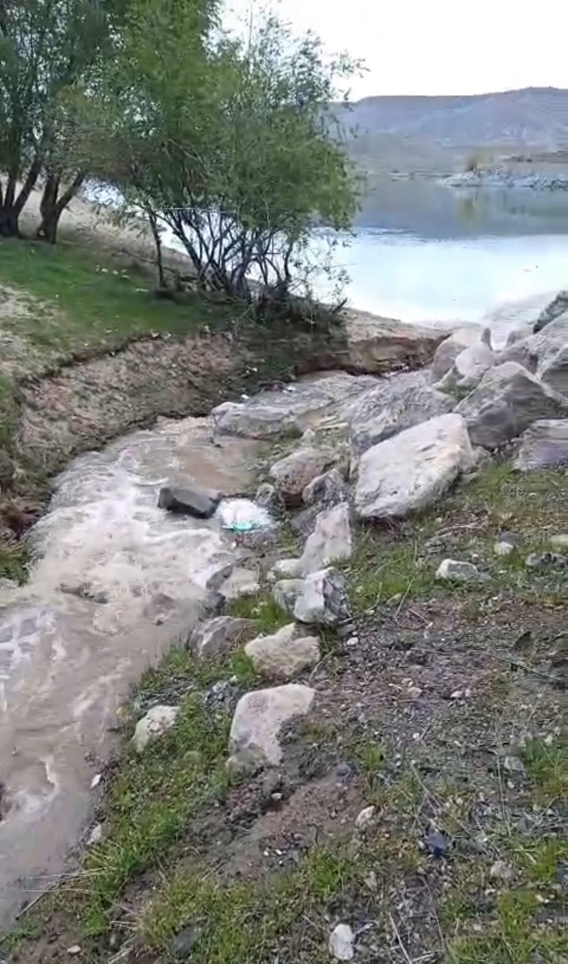 Akköy Barajı’na yeniden su geldi