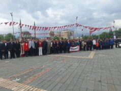 Kayseri’de 19 Mayıs kutlamaları çelenk sunma töreniyle başladı