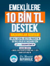 Büyükşehir’in Emeklilere 10 Bin TL Destek Başvuru Süresi Uzatıldı