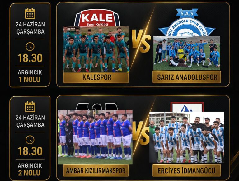 İkinci Amatör Küme Play – Off müsabakaları bugün oynanacak