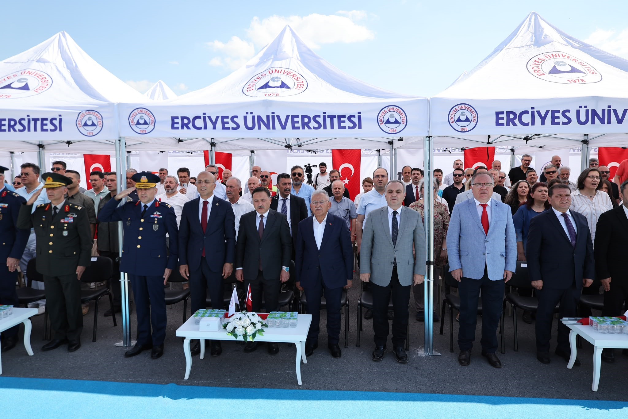  ERÜ’den ‘15 Temmuz Demokrasi ve Milli Birlik Günü’ töreni