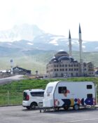 Erciyes’te çadır ve karavan sezonu açıldı